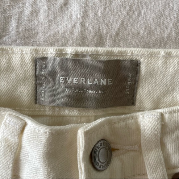 Everlane the Curvy Cheeky Jean Slim Straight Leg Jeans size 24 - Picture 3 of 9